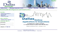 Desktop Screenshot of developdallas.dallascityhall.com